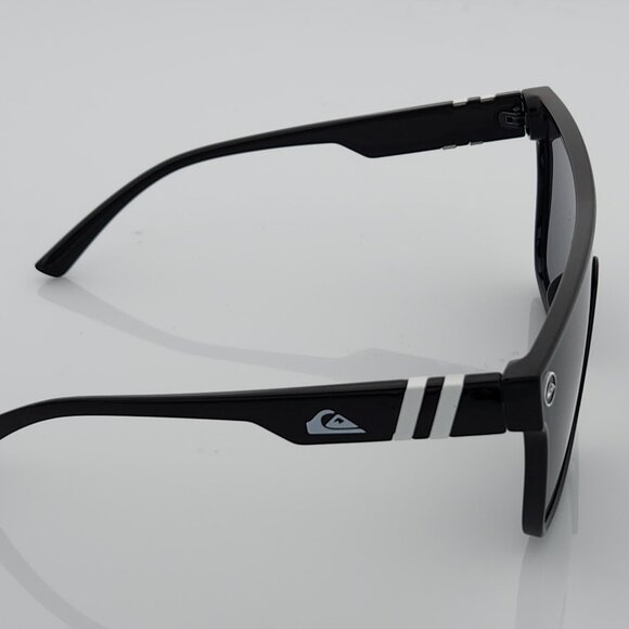 Quiksilver Shield Sunglasses Black Frame Dark Smoke Tinted Single Lens NEW Q1 - Picture 9 of 12